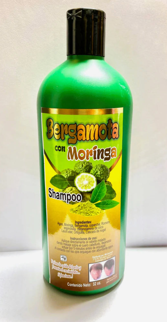 Bergamota with Moringa Shampoo