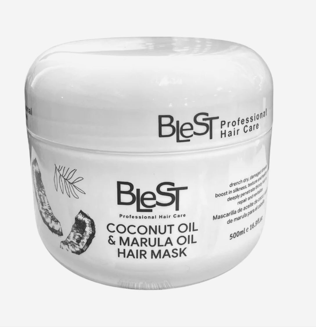 Coconut and Marula Oil Hair Mask