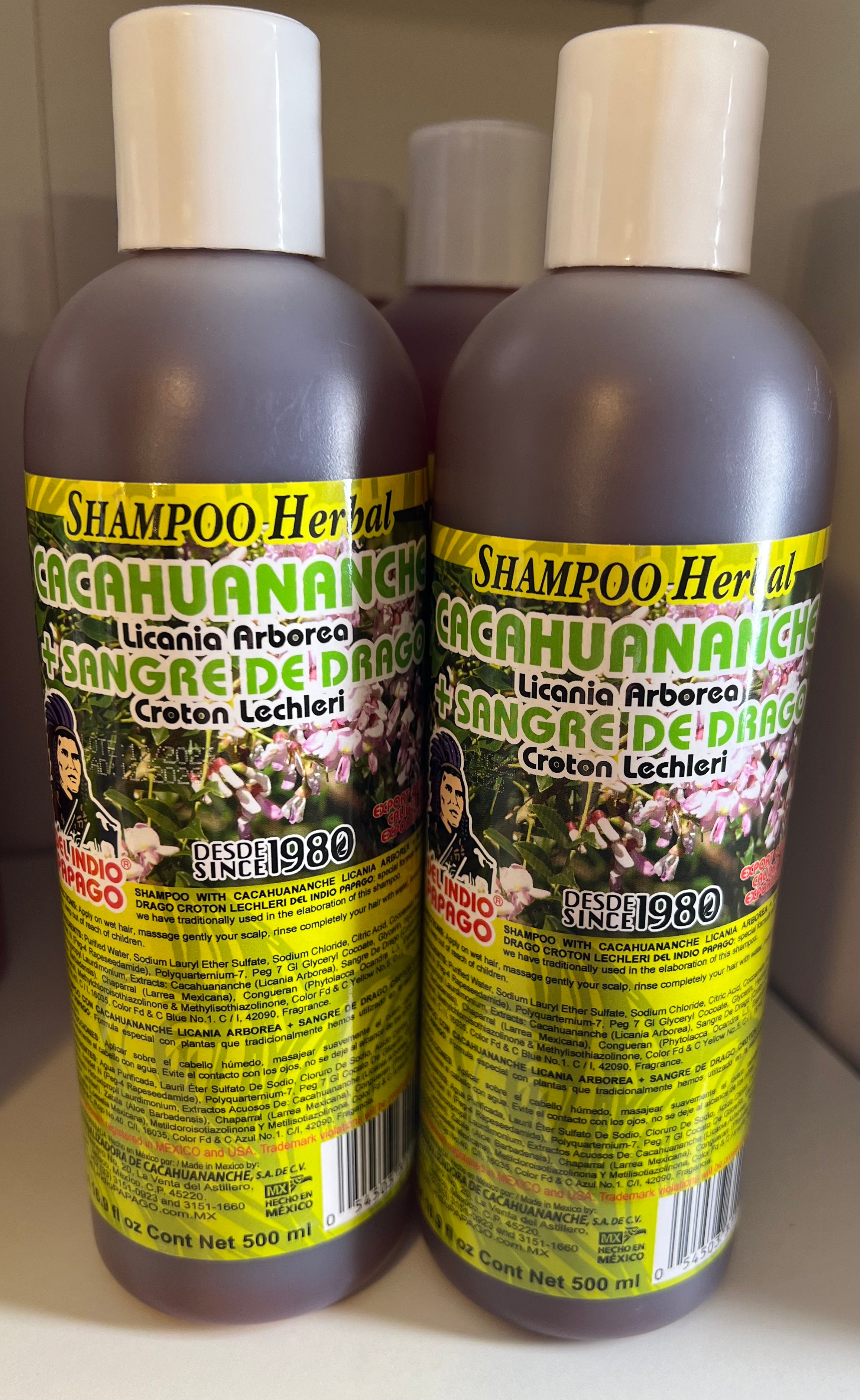 Cacahuananche + Sangre de Drago Herbal Shampoo