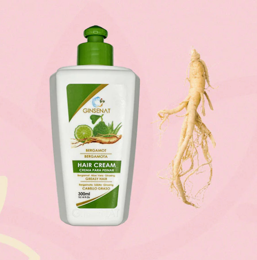 Ginsenat Hair Cream with Bergamot