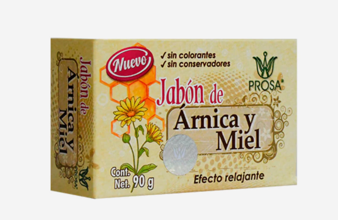 Jabón de Arnica y Miel/Arnica and Honey