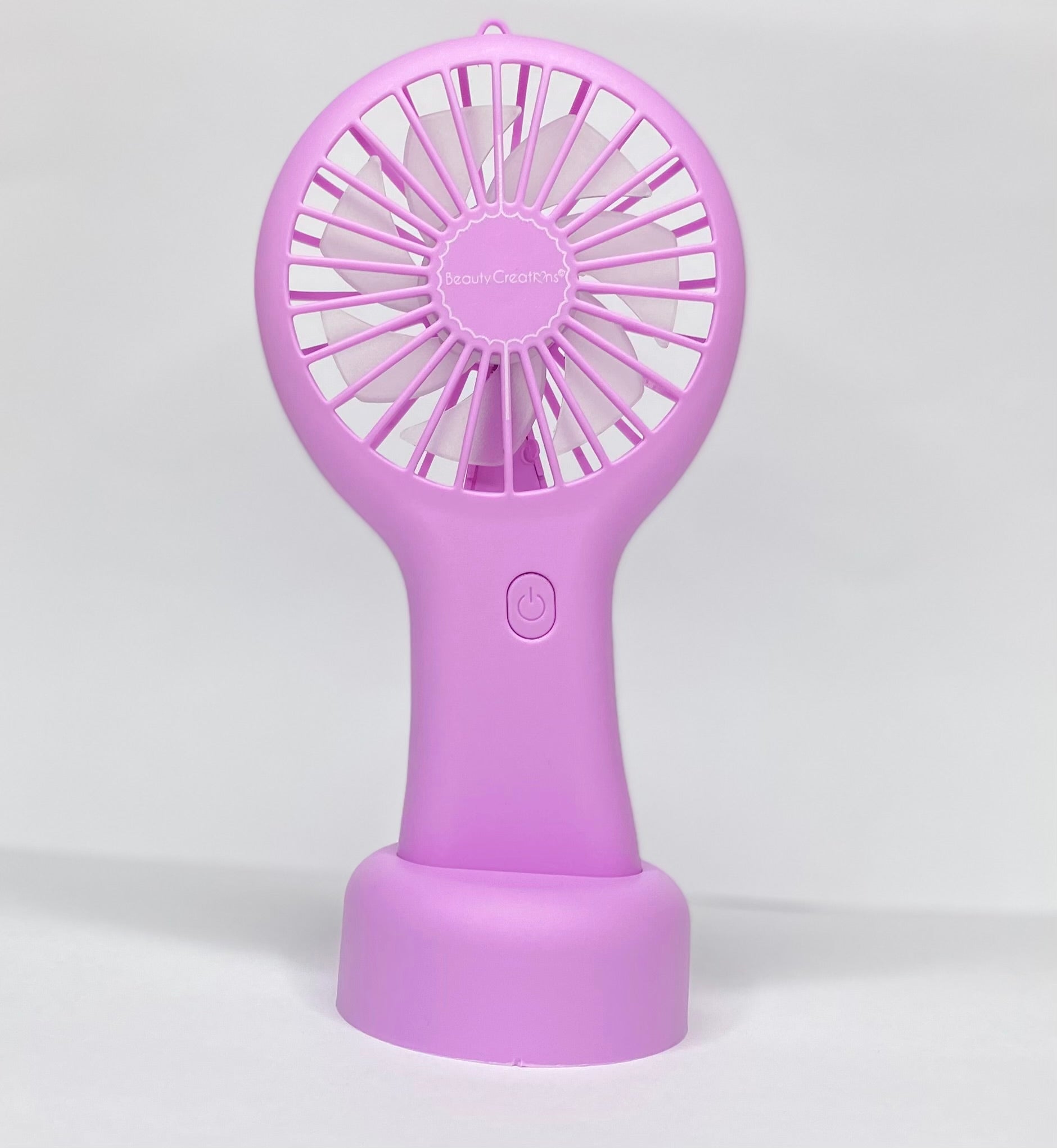 Purple Handheld Fan