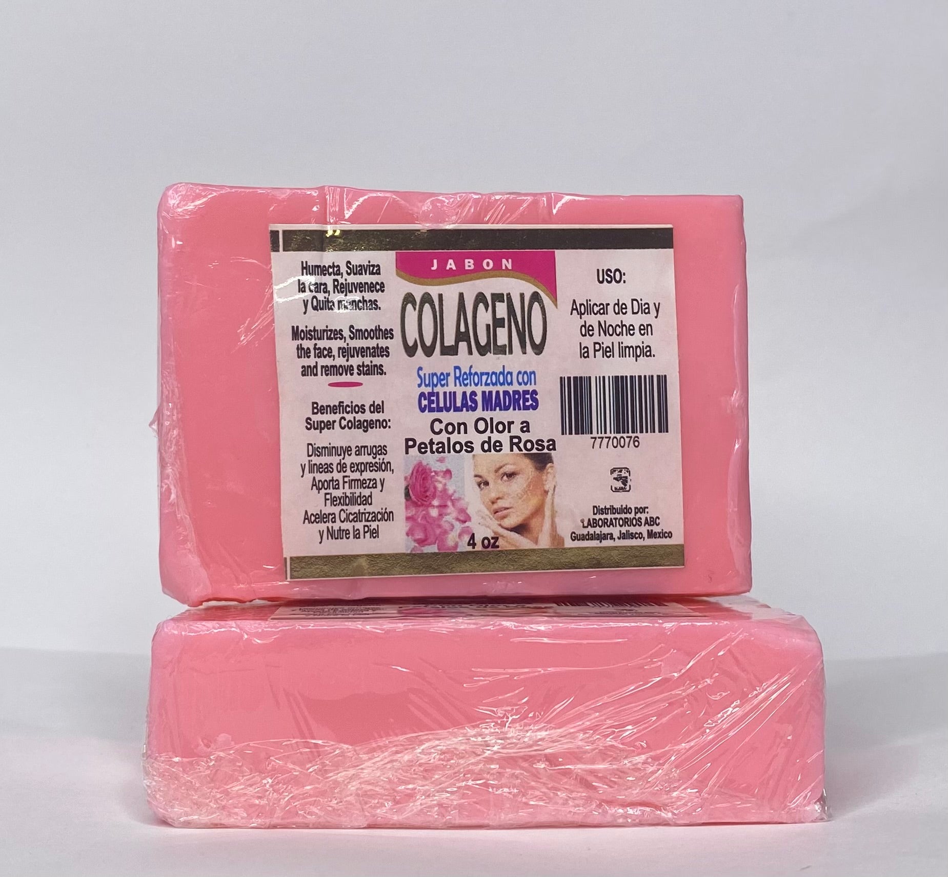 Jabón Colágeno Bar Soap/Bara