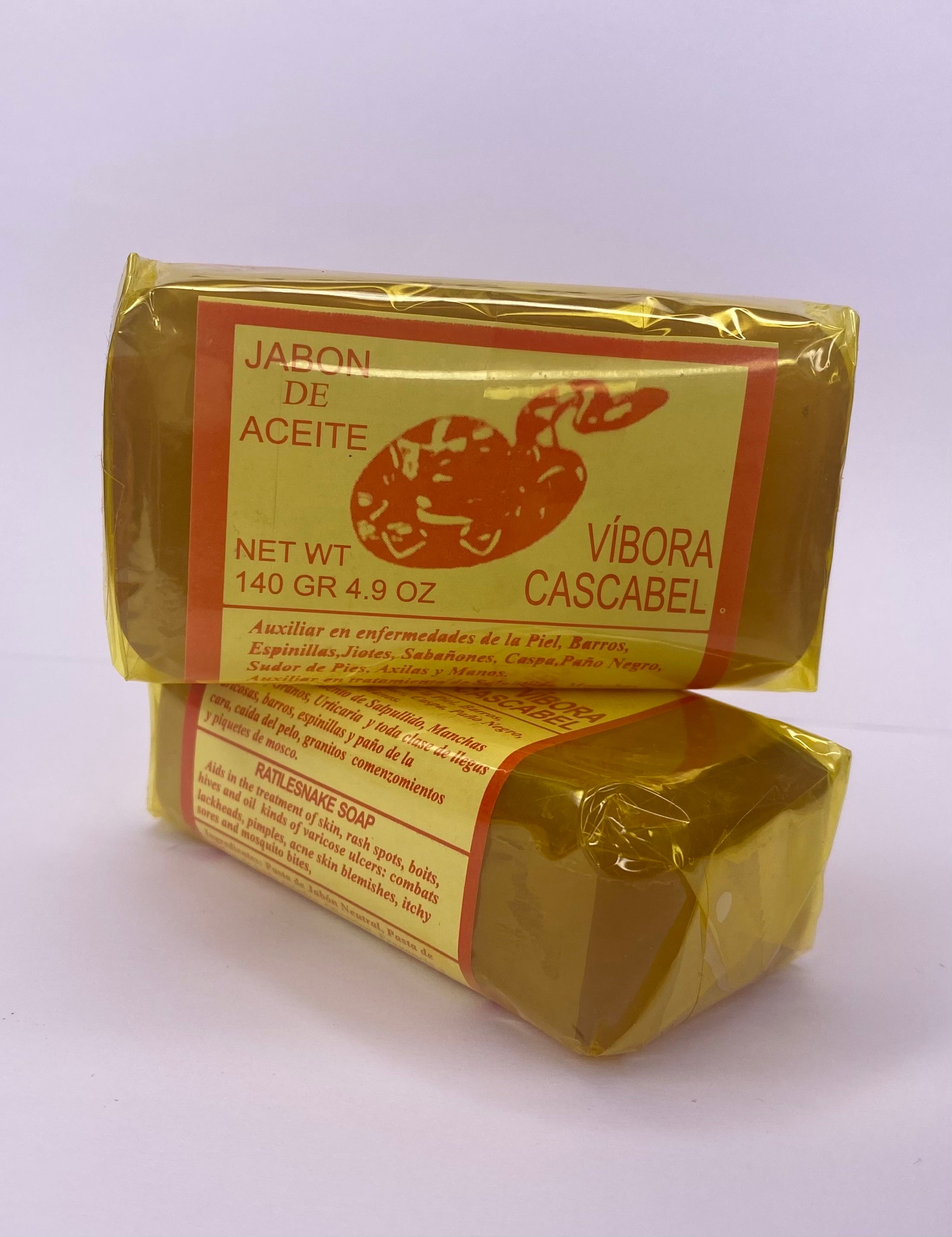 Jabón de aceite Víbora Cascabel en bara/ bar soap