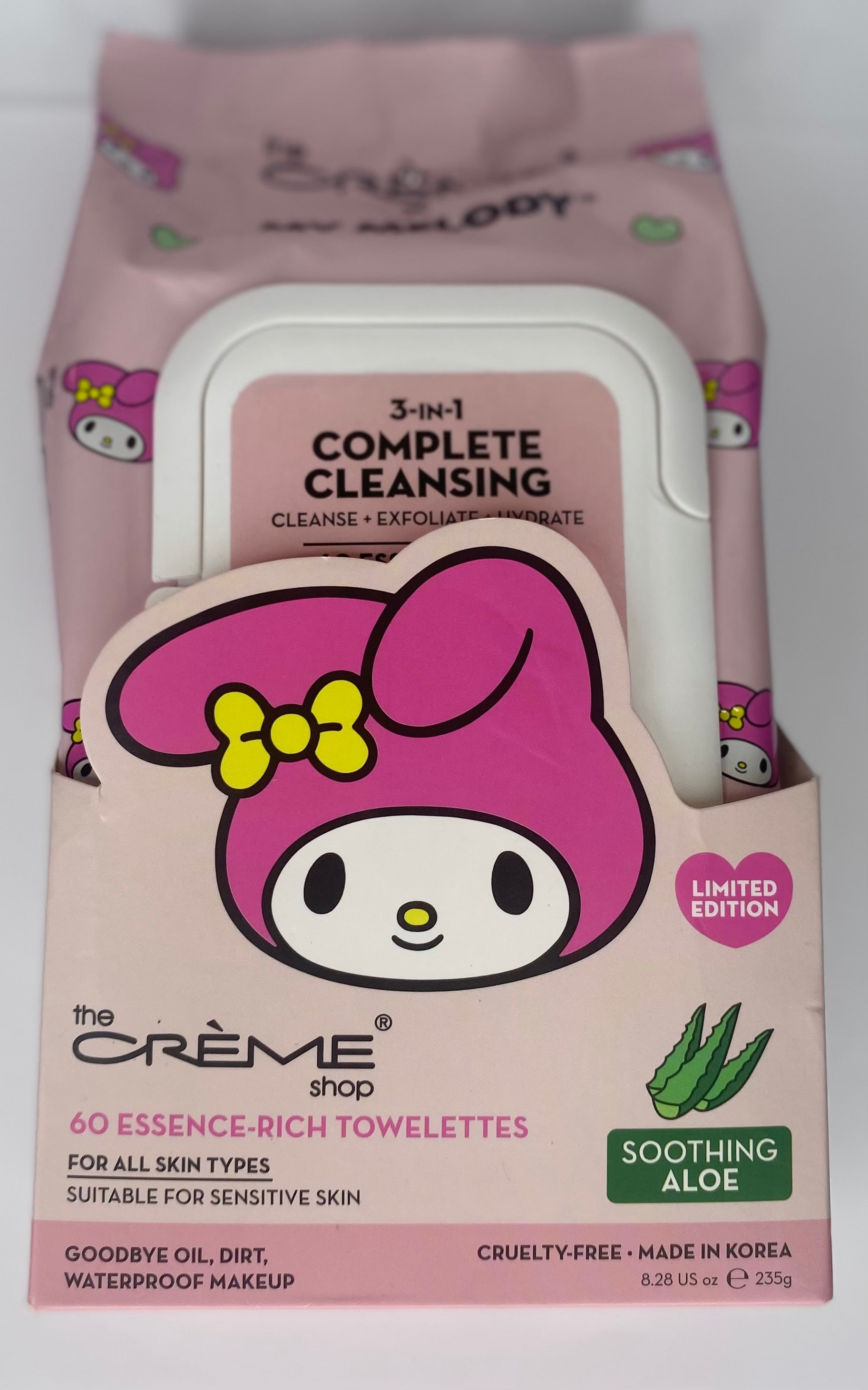 My Melody 3-IN-1 Complete Cleansing Essence-Rich Towelettes