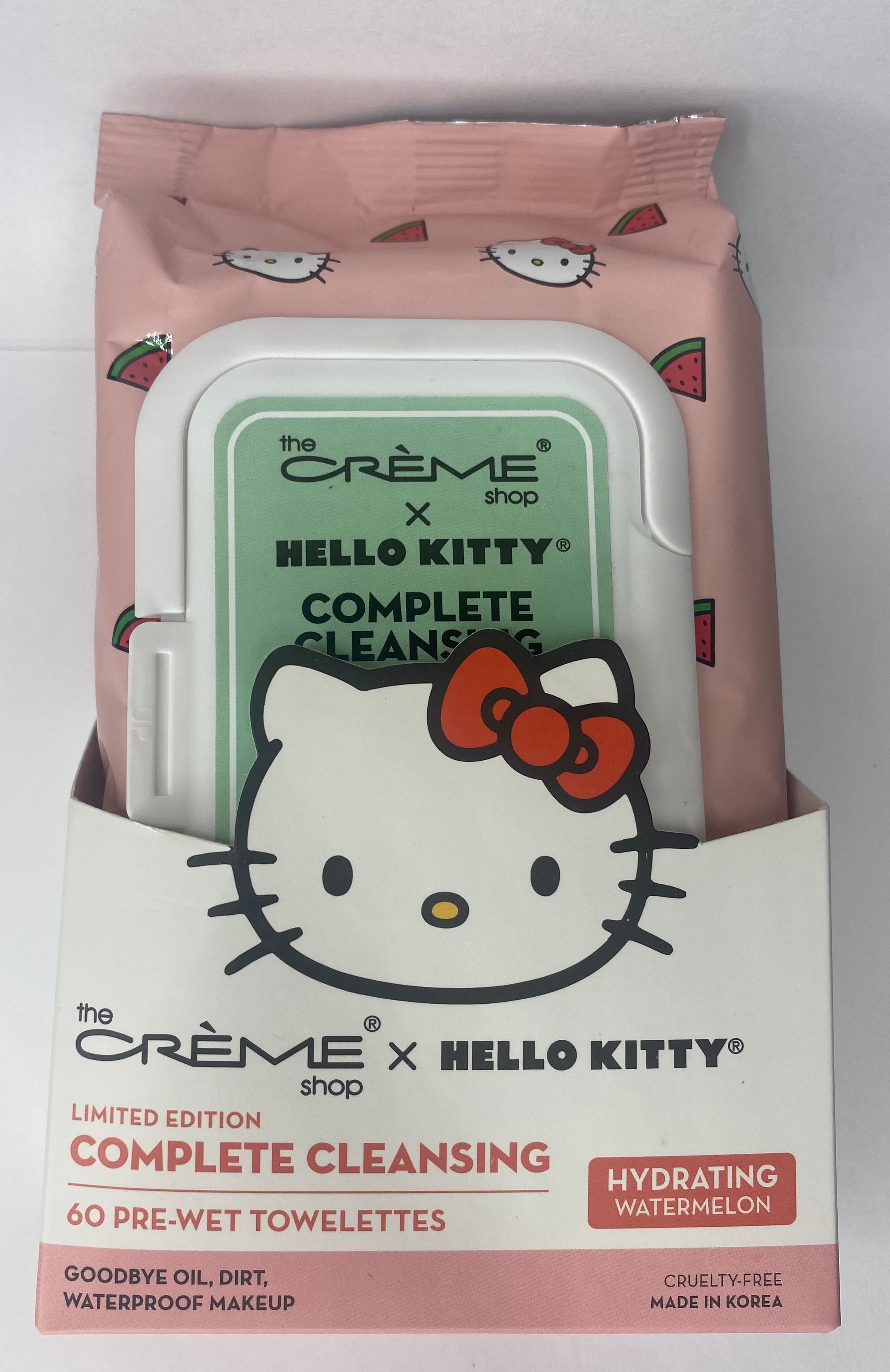 The Crème Shop x Hello Kitty Makeup Wipes