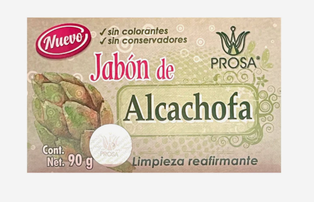 Prosa Jabón de Alcachofa- Artichoke Bar Soap