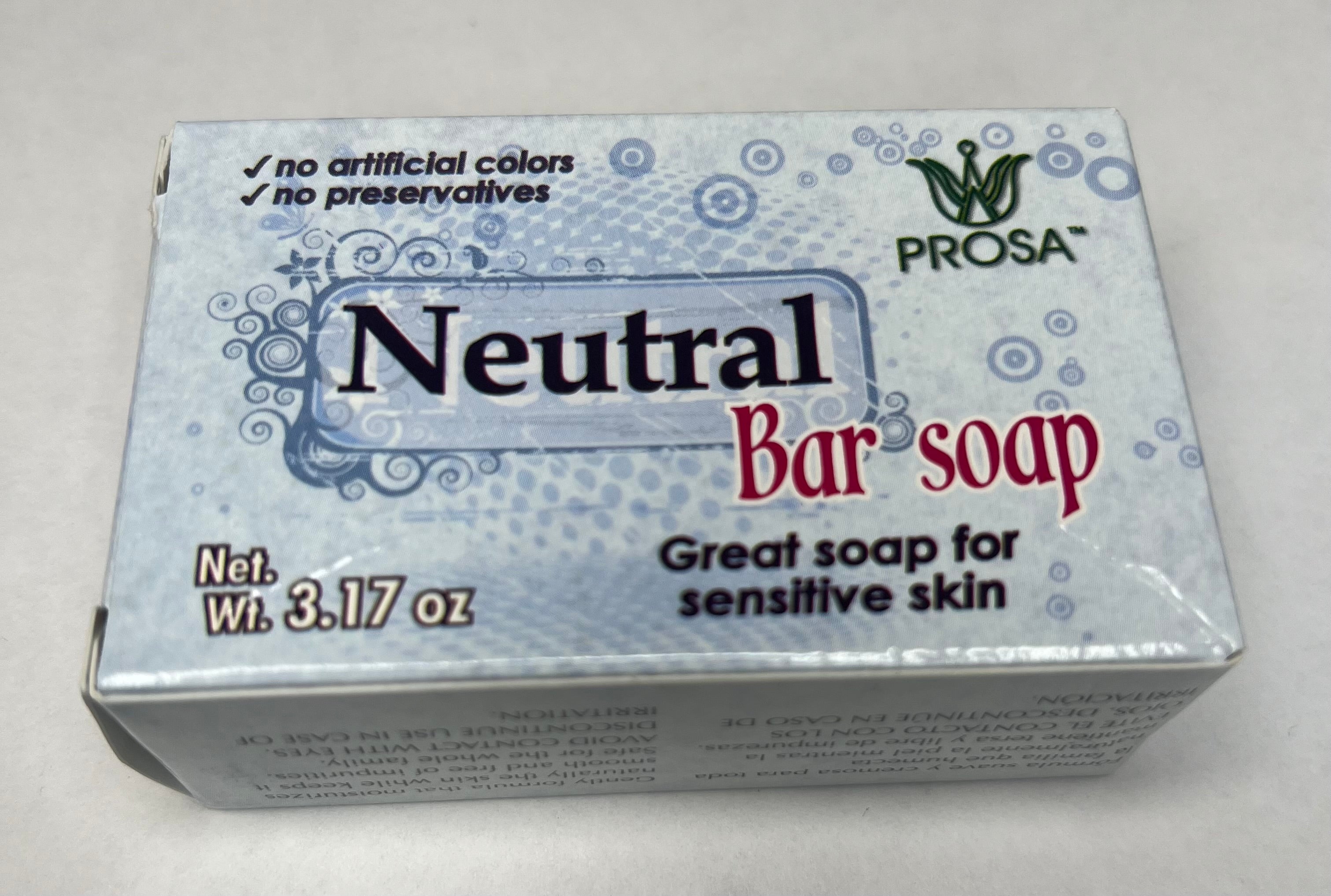 Prosa Jabón Neutro- Neutral Bar Soap